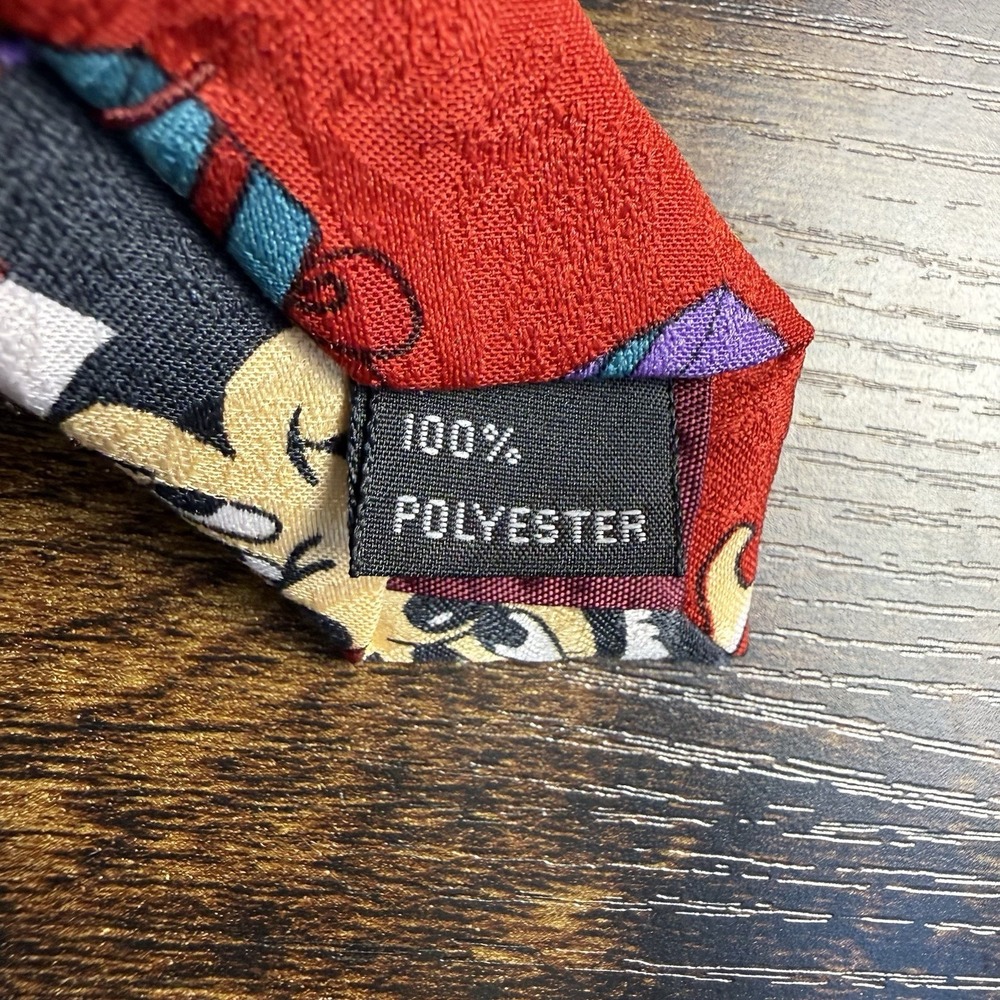 Vintage Disney Mickey Unlimited Christmas Necktie Mickey‎ Minnie Pluto Holiday - Picture 6 of 9